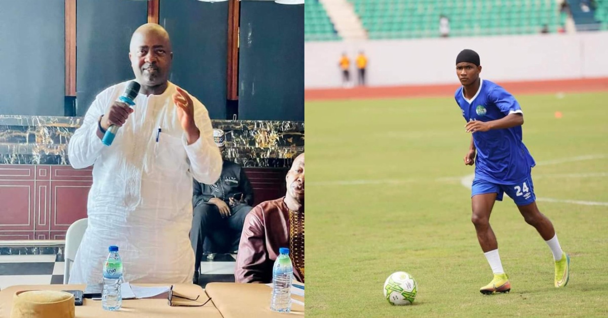 SLFA President Celebrates Salieu Bah’s Stellar Debut For Leone Stars