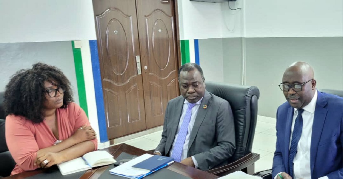 Sierra Leone’s Minister of Trade And Industry Engages UN Resident Coordinator