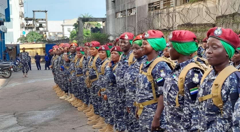 160 Sierra Leonean Police Officers Deployed to Somalia