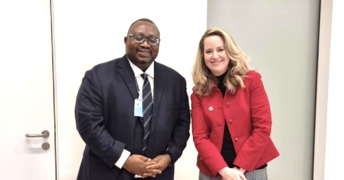 Amb. Gberie Welcomes New Director General of UN Migration