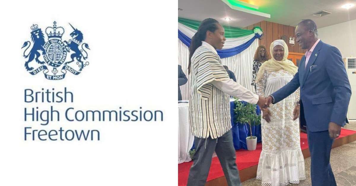 British High Commission in Freetown Commends Dialogue Agreement Between Government And APC