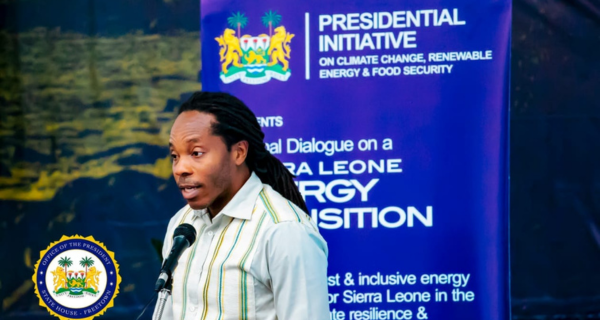 Chief Minister Sengeh Affirms Support For Climate Change Initiatives