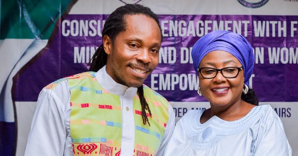Chief Minister Sengeh Commends Former First Lady And Presidential National Policy Adviser, I.J. Kabbah