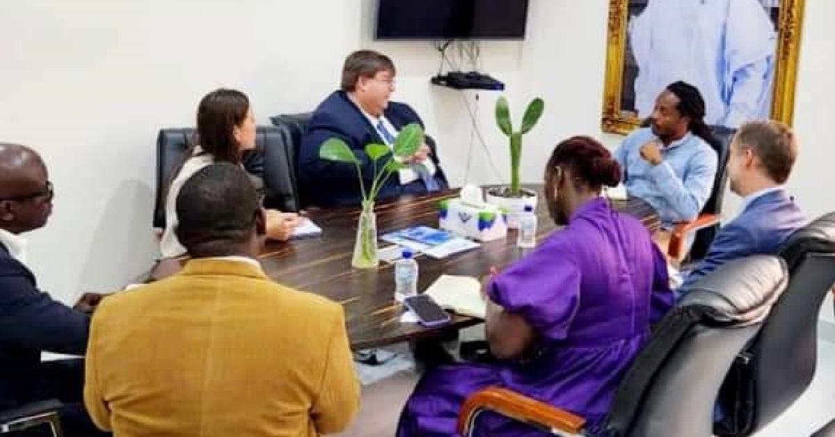 Chief Minster Sengeh Engages U.S. Ambassador And MCC Managing Director