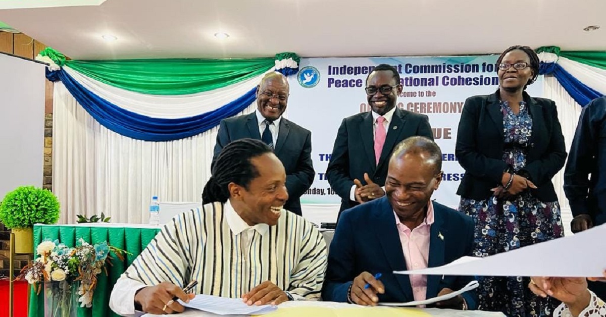 Chief Minister Sengeh Assures Government’s Commitment to Peace And Democracy