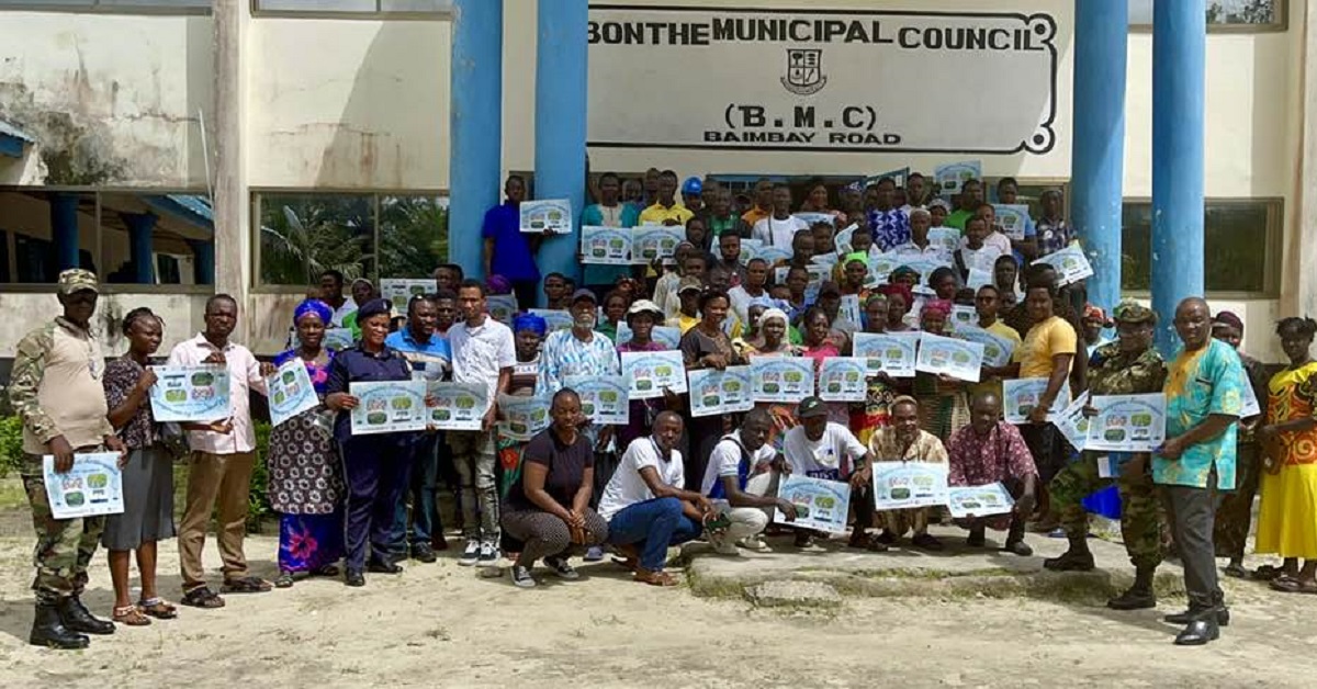 EPA Rolls Out Awareness Raising Engagement With Community Members in Bonthe District