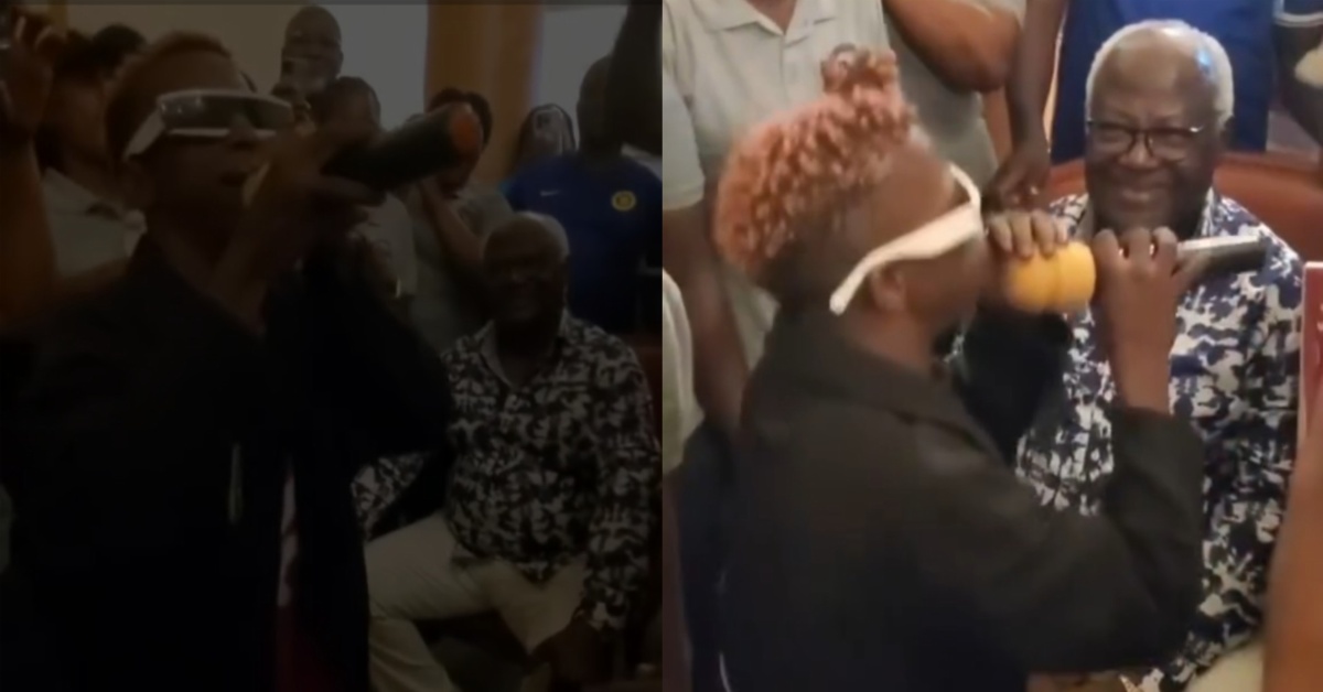 Musician Orbatheh Performs For Former President Koroma on His Birthday