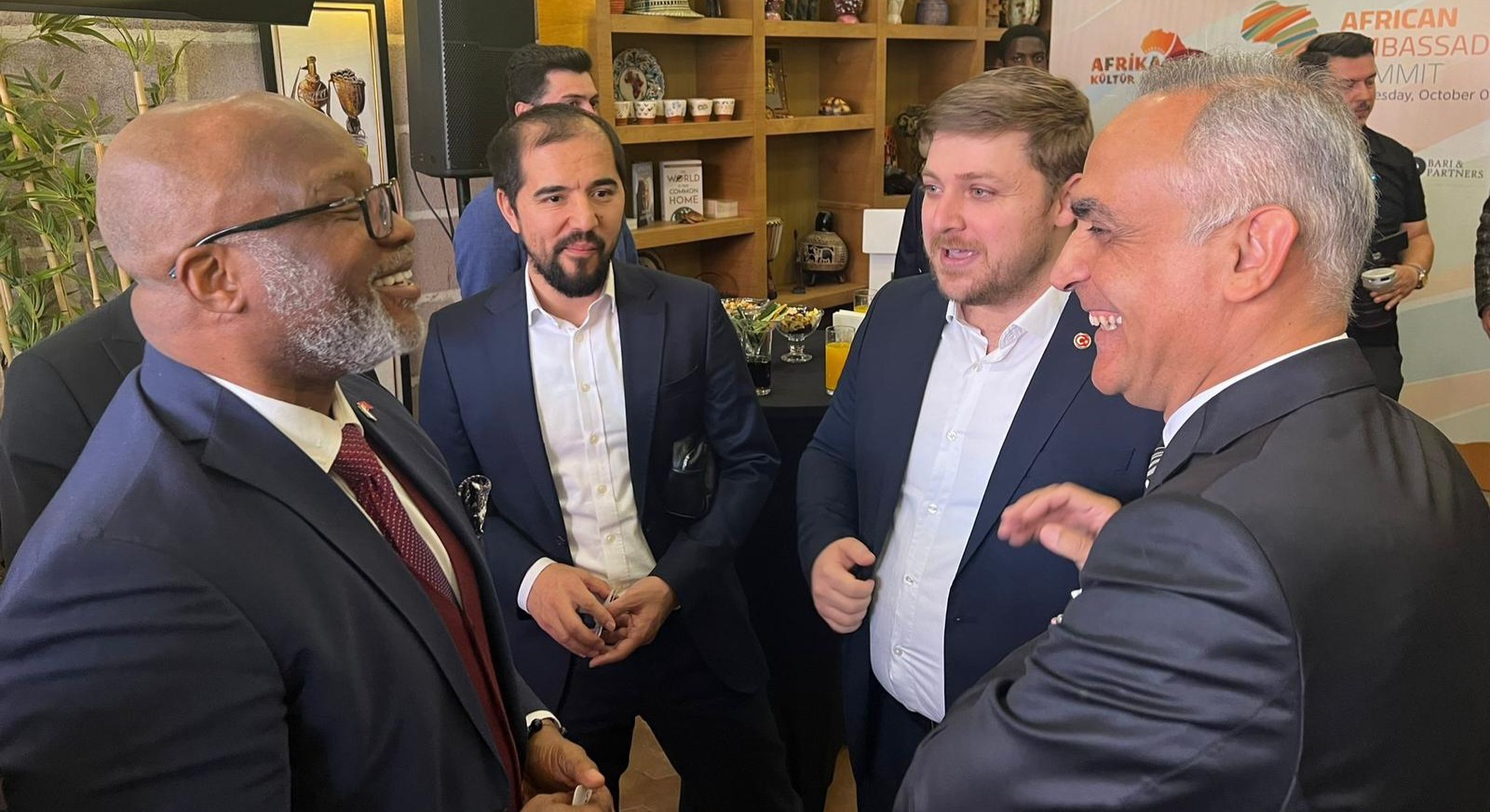 Sierra Leone’s Ambassador to Türkiye Joins The ADC in The African Ambassadors Summit