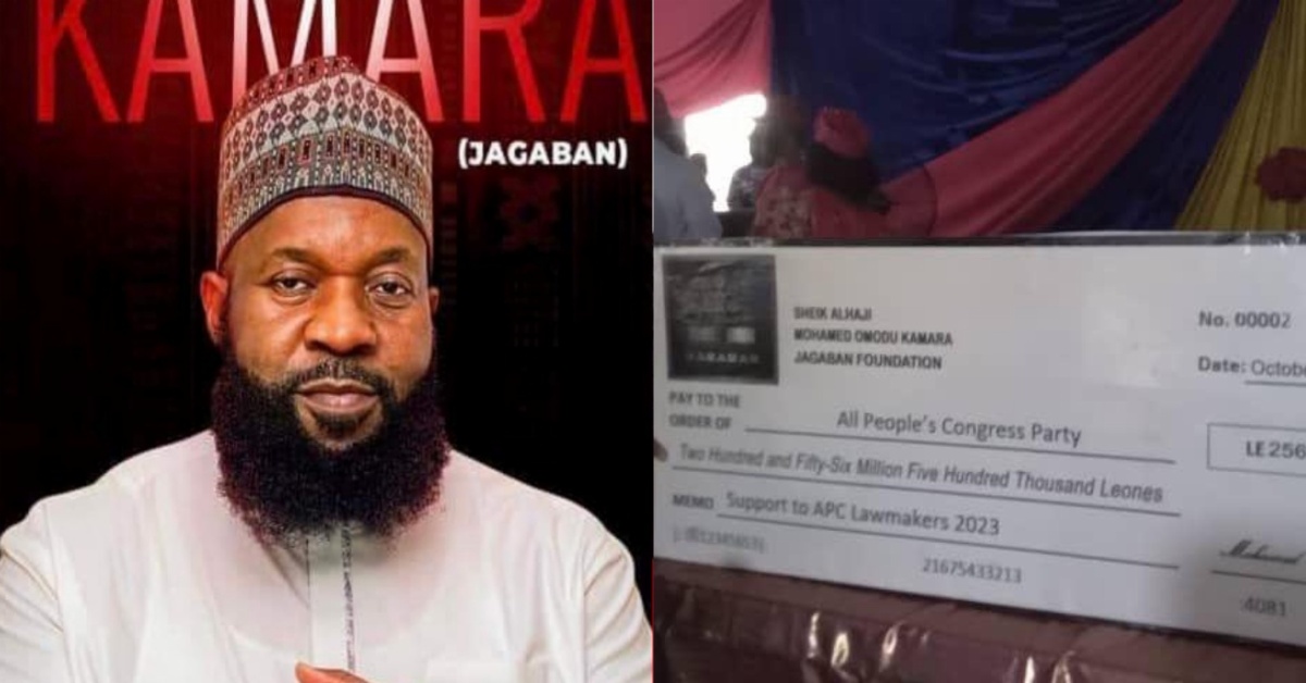 APC Jagaban Donates Le256,500,000 to APC Lawmakers