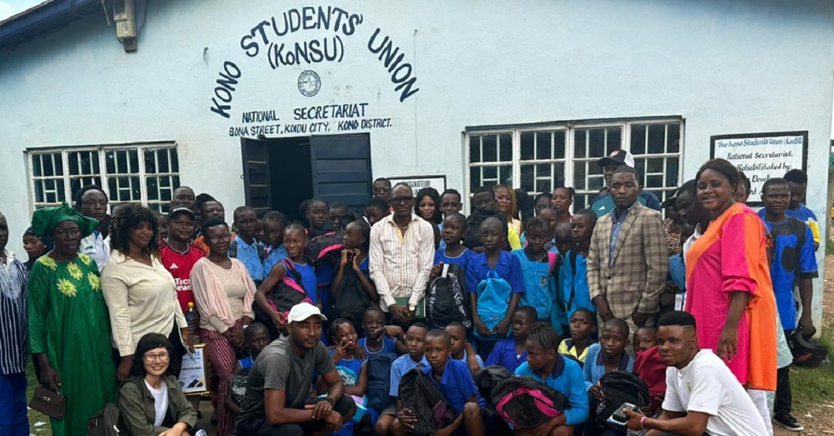 Kono Students’ Union Awards 32 Scholarships to Deserving NPSE Pupils