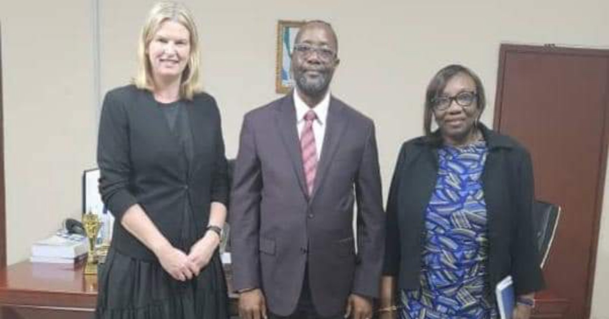 World Bank Regional Manager Meets Labour Minister Mohamed Rahman Swaray