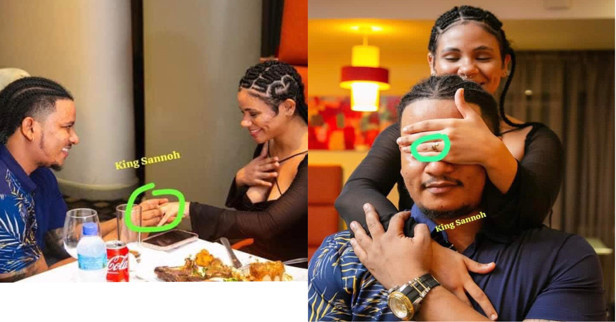 Ex-Housemates Salone Star, Nohmi George Engages Long-Term Girlfriend