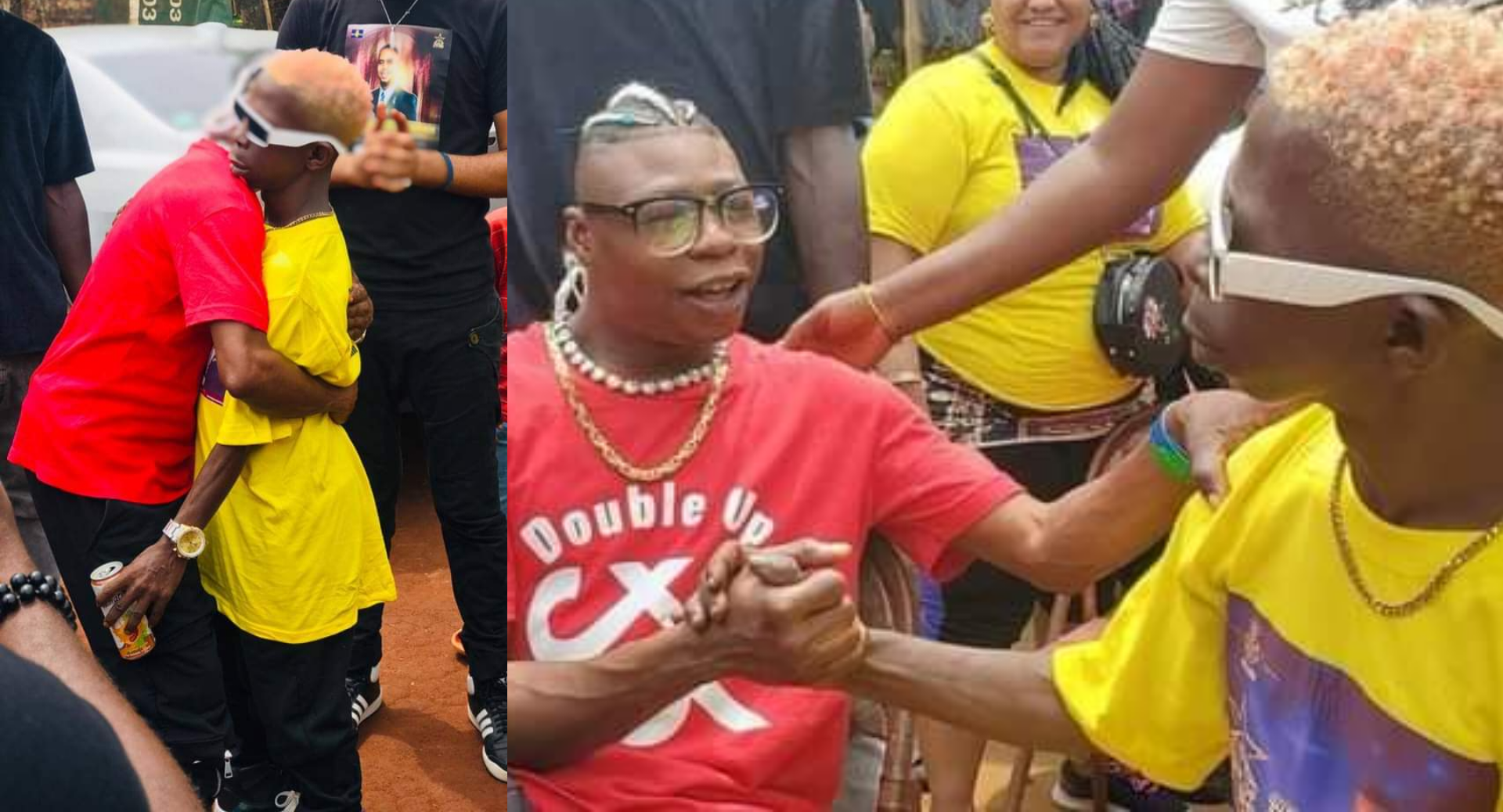 “Me Back ar Lek u” – Sasqo And Orbatheh Exchange Sentiments on First Meeting