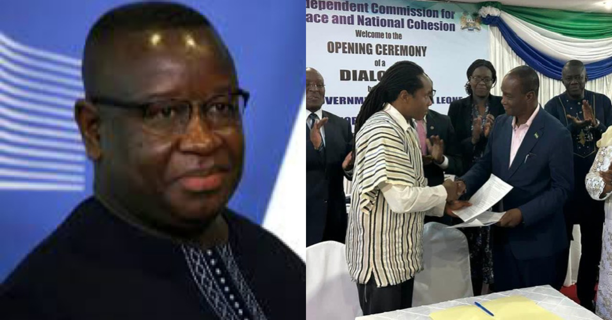 President Bio And Sierra Leone Government Express Gratitude For Peaceful Dialogue