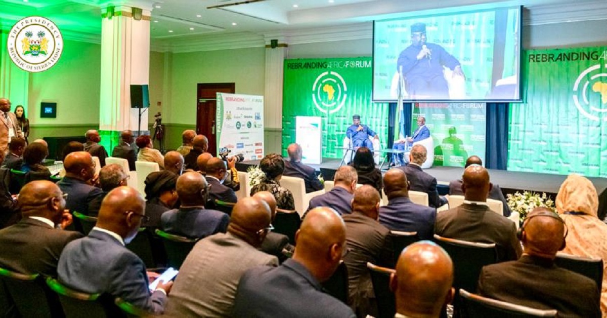 President Bio Addresses The 9th Edition of Rebranding Africa Forum