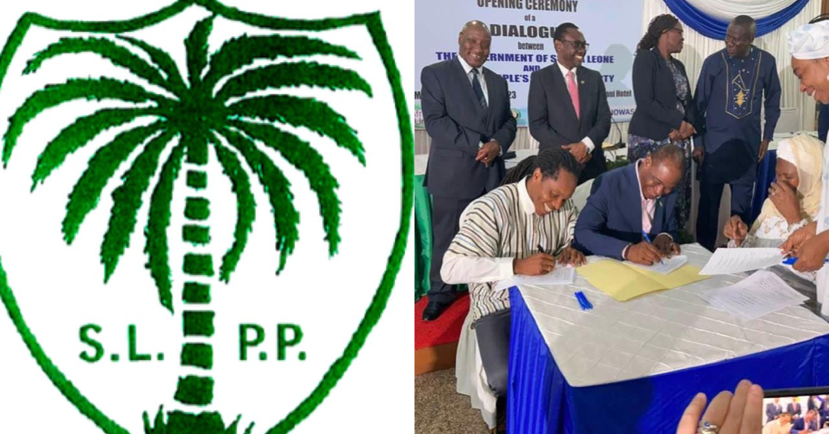 SLPP Commends Successful Mediated Dialogue With Opposition APC