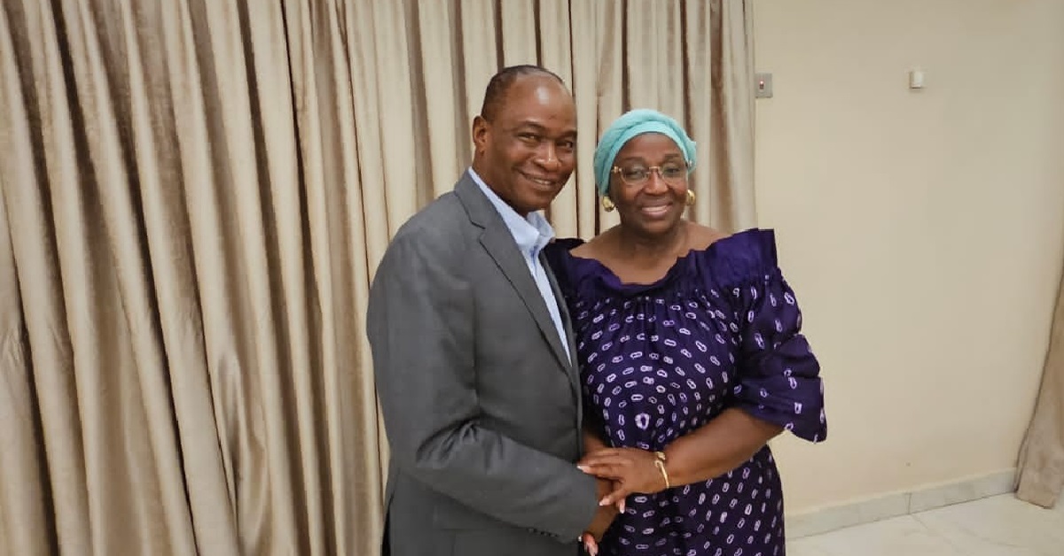 Samura Kamara Pays Courtesy Visit to Diana Konomanyi