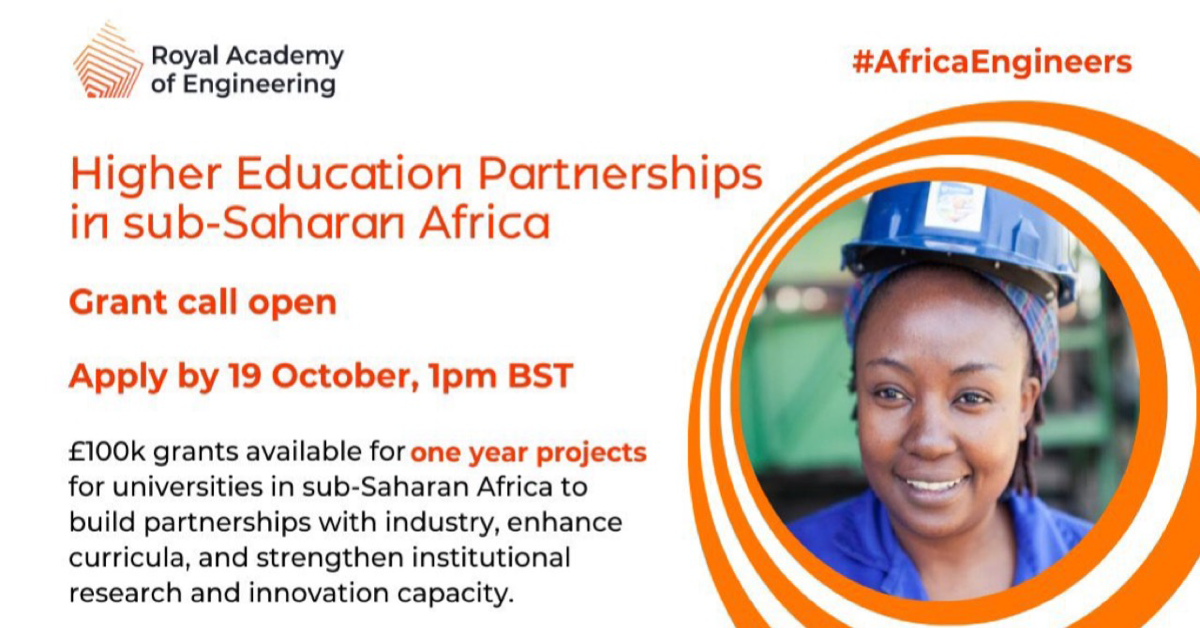 UK’s Royal Academy of Engineering Offers £100K to Enhance Engineering Curricula