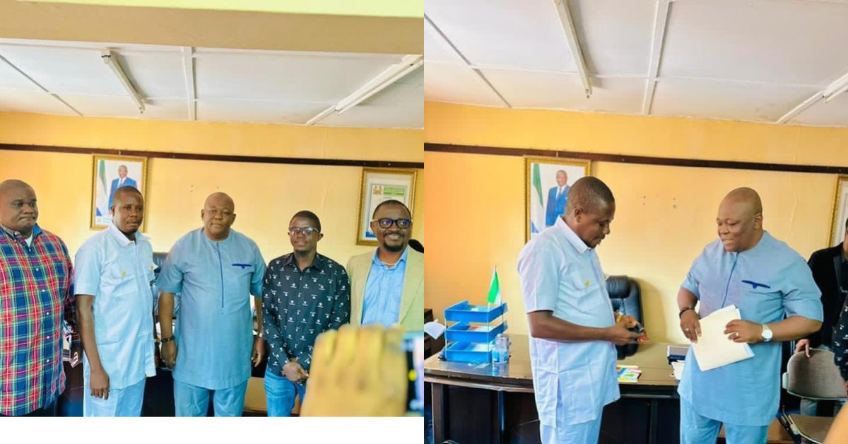 National Youth Commission Welcomes Ahmed Atta Mansaray Esq as New Commissioner