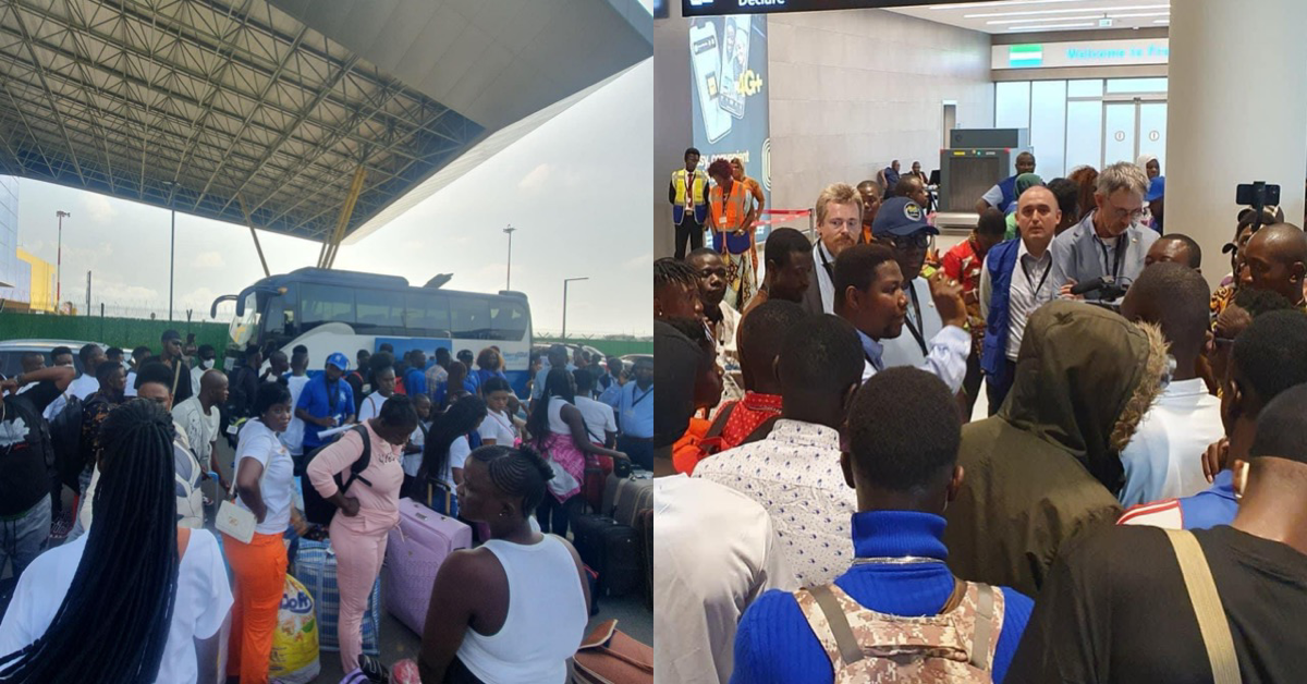 Government of Sierra Leone And IOM Successfully Repatriate 107 Stranded Migrants From Niger