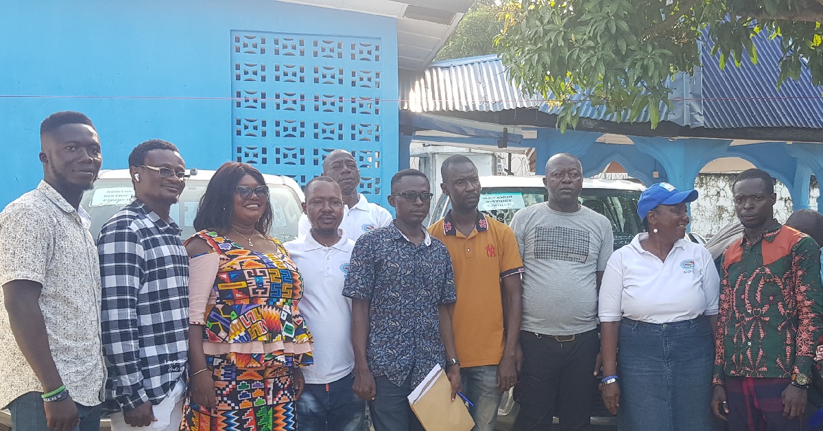 AID-SL Distributes Project Equipment to Implementing Partners in Kenema City