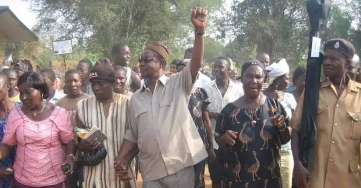 Paramount Chief Charles B. Caulker Takes The Frontline Against Drug Abuse in Bumpeh Chiefdom