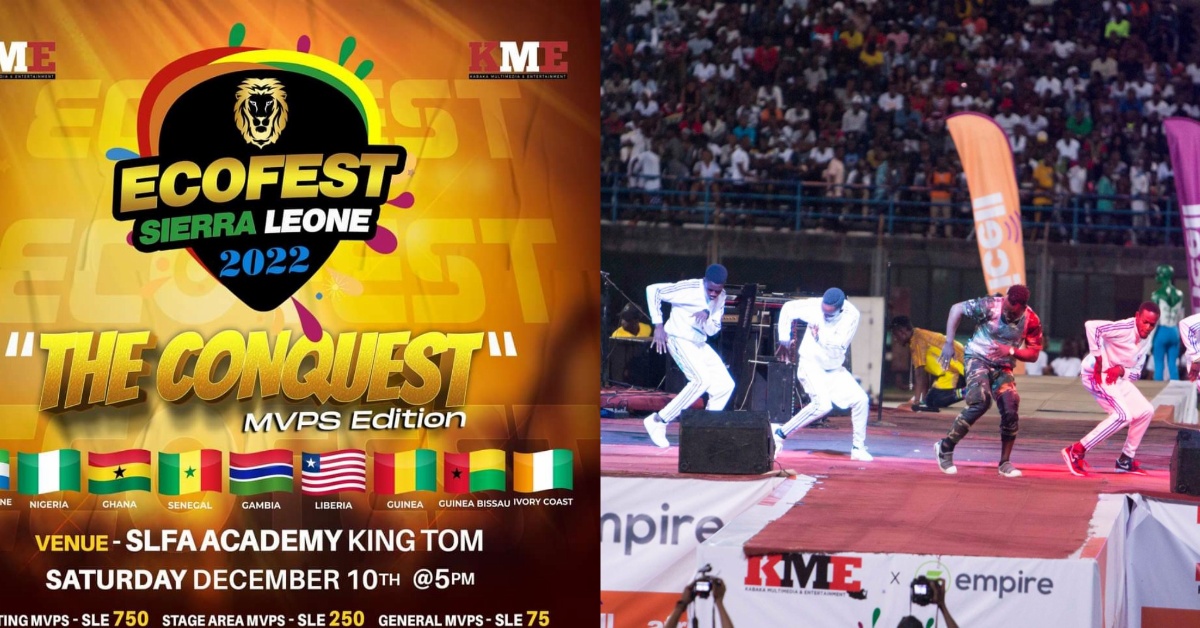 Disappointment For Sierra Leone’s Music Enthusiasts as No ECOFEST Music Festival This Year