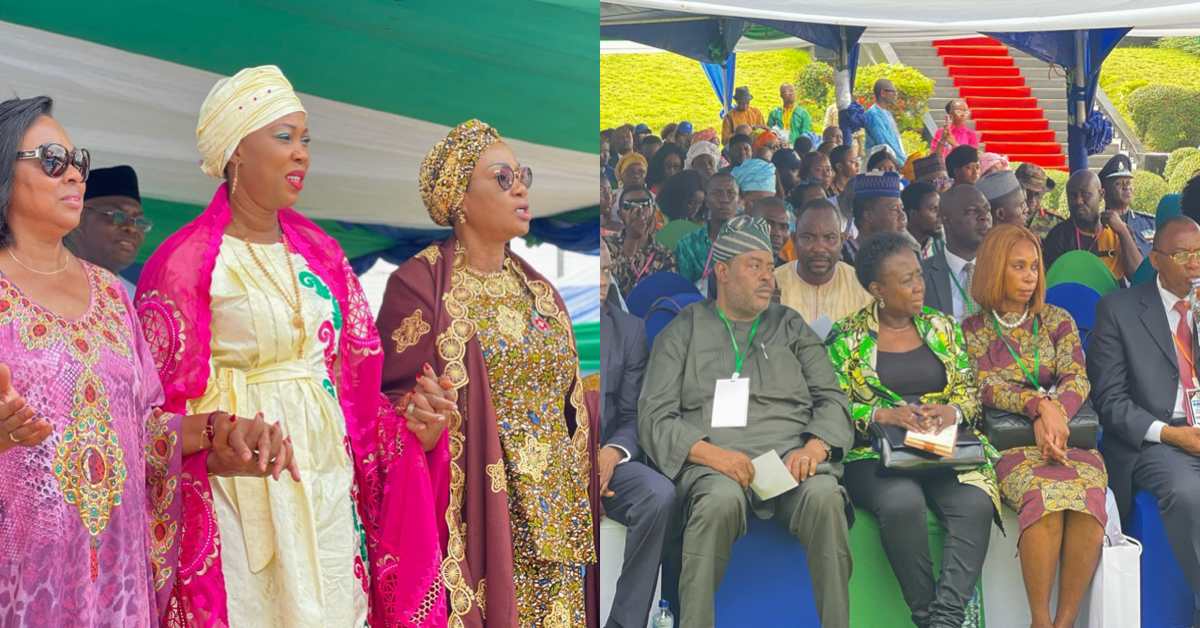 Fatima Bio Joins First Ladies of Nigeria and Angola in Muslim Prayers Ahead of UN Women’s International Day Celebration