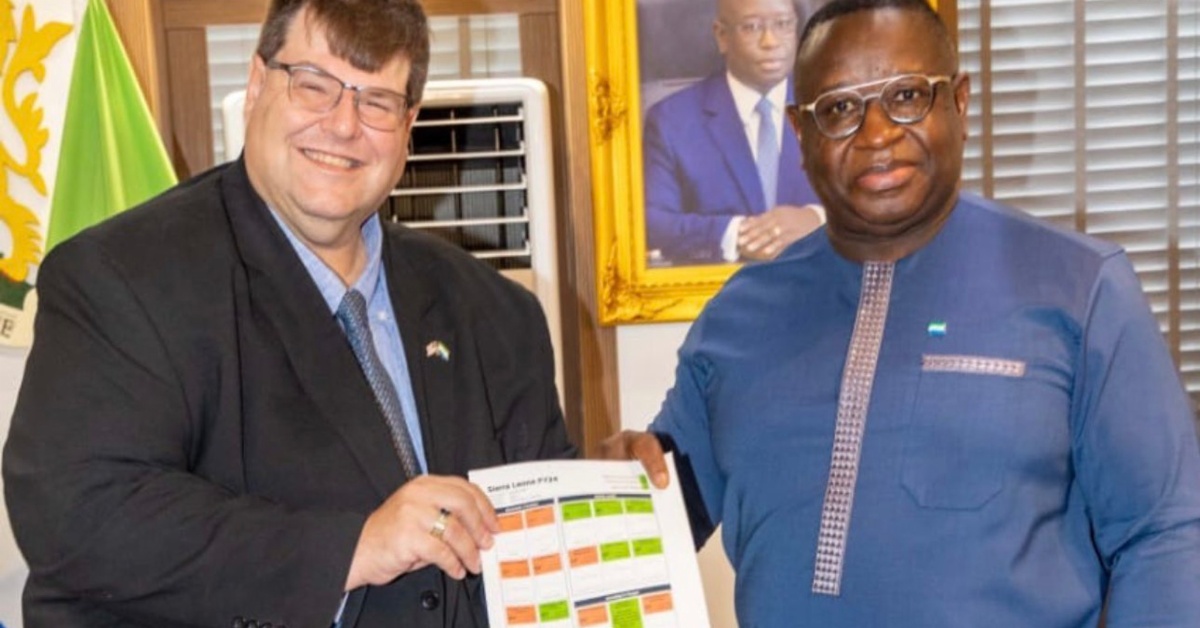 President Bio Receives 2024 MCC Scorecard from US Ambassador