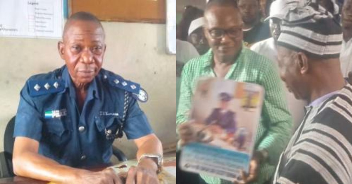 Kenema City Bids Farewell to D/SP Ibraham Dikisu Kamara