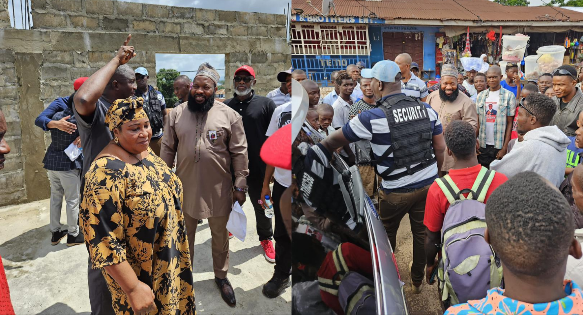 Jagaban Visits Kono: Addresses APC & The Muslim Community