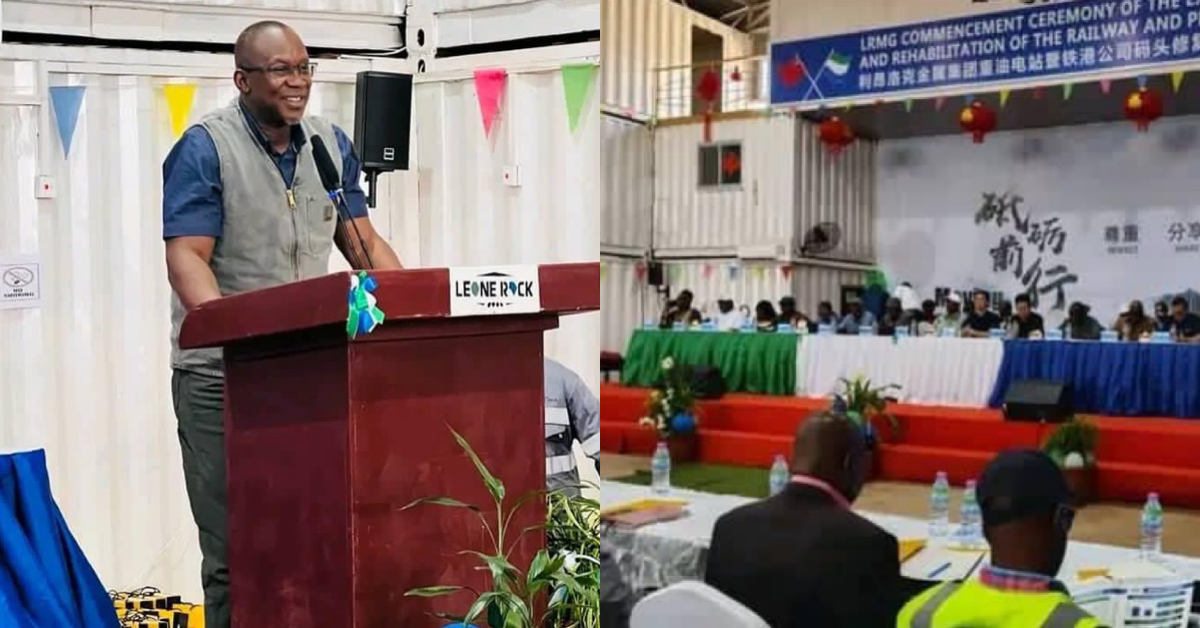 Leone Rock Metal Group Initiates Full-Scale Expansion of Railway and Port Facilities in Port Loko District