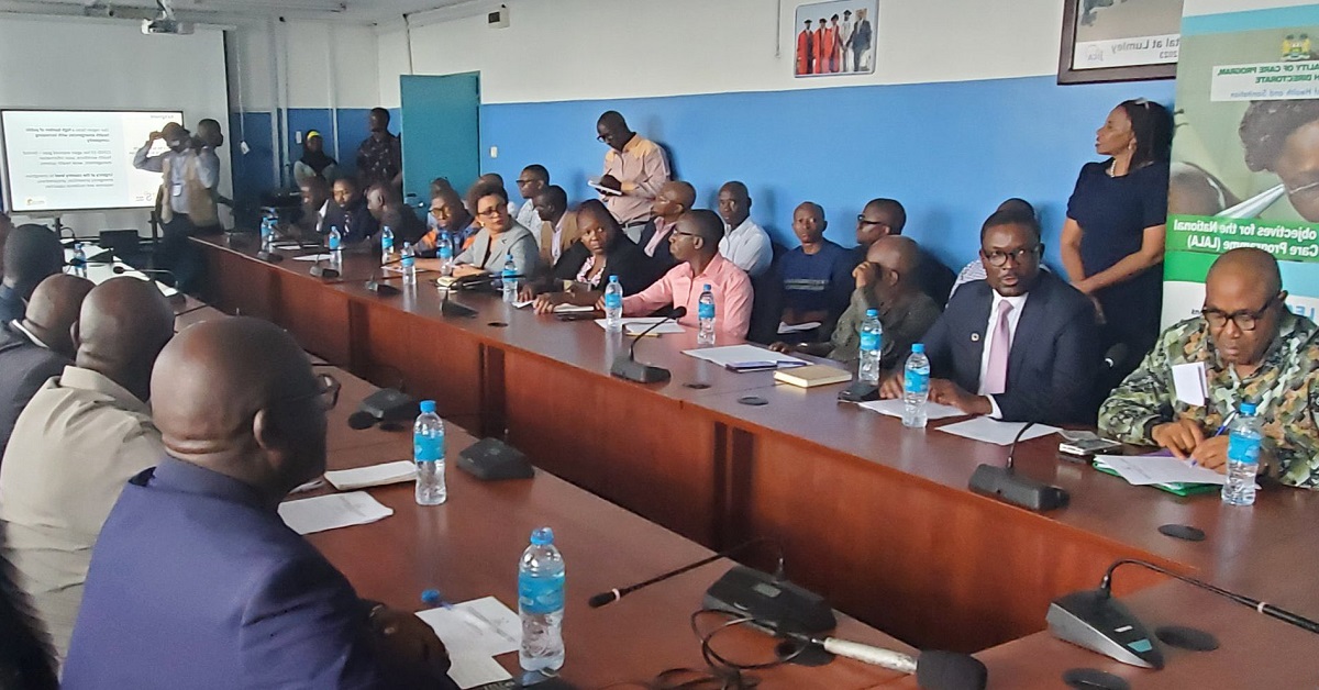 MOHS Hosts WHO Regional Africa CDC Team