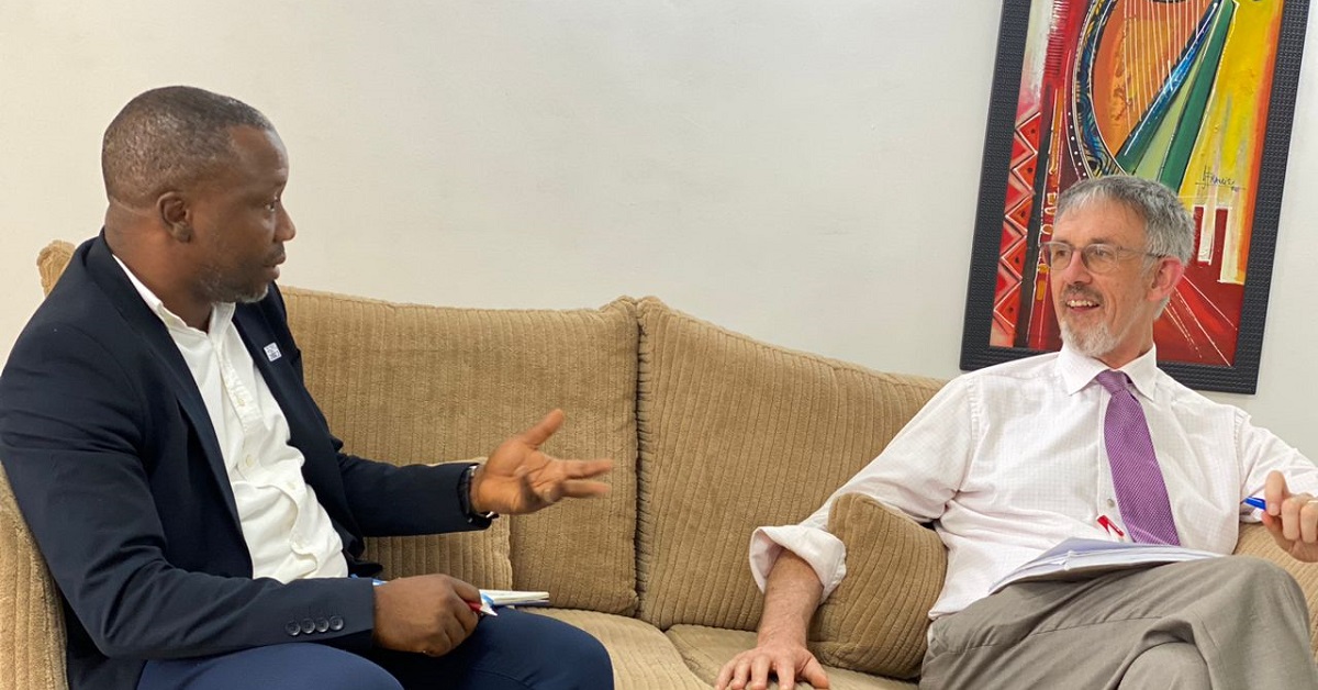 Minister of Youth Affairs Discusses Job Opportunities With Irish Ambassador