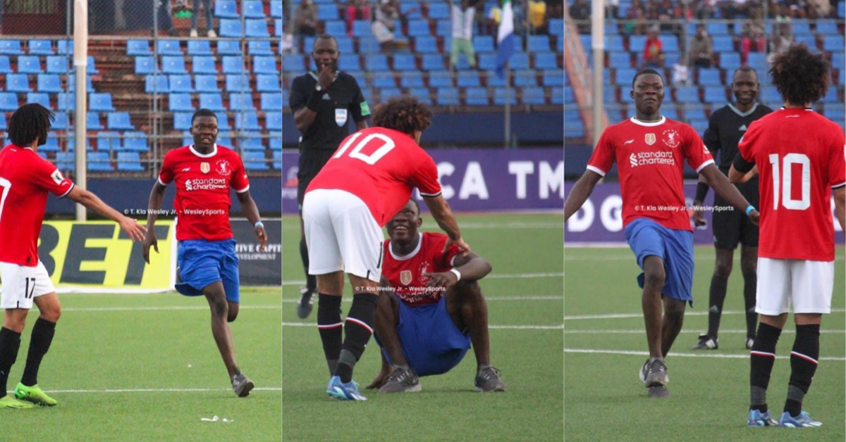 Passionate Fan Invades Field to Meet Mohamed Salah During Sierra Leone-Egypt World Cup Qualifier