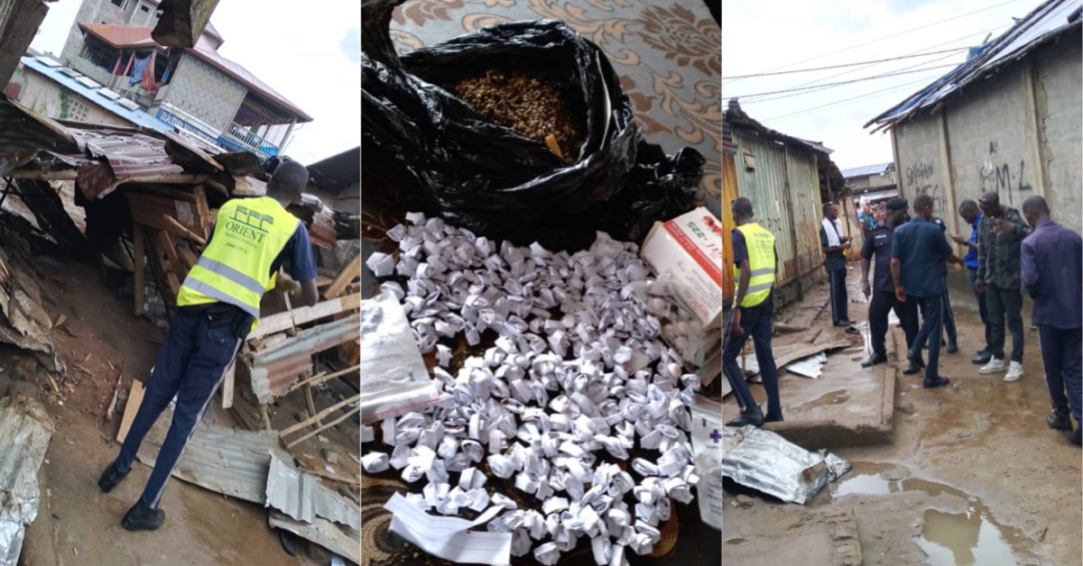 Notorious Kono Park in Bassa Town Targeted in Police Raid