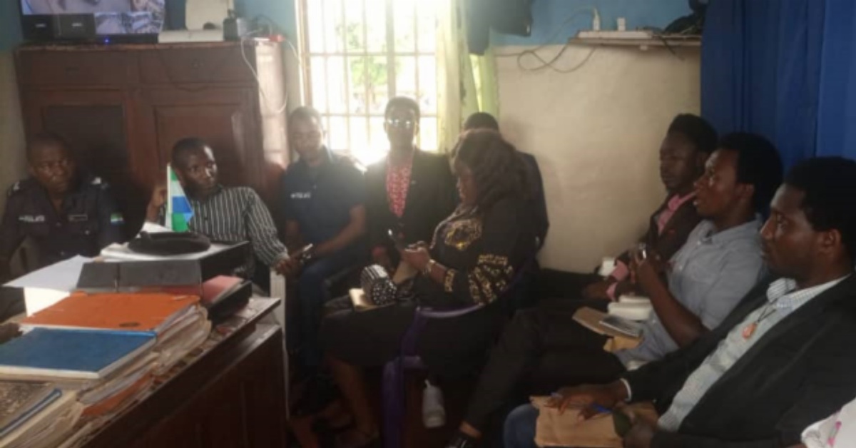 Police Engages Eastern Technical University Student Leaders Ahead of Student Union Elections