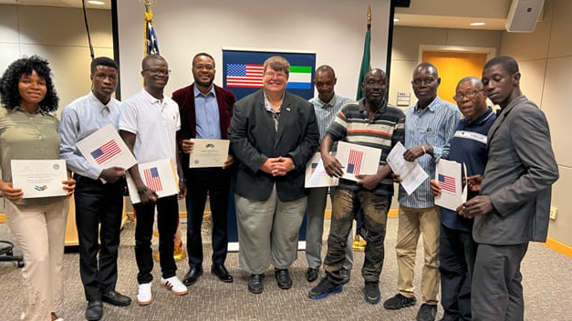 U.S. Ambassador Awards $40,000 Grants to Sierra Leonean Community Projects