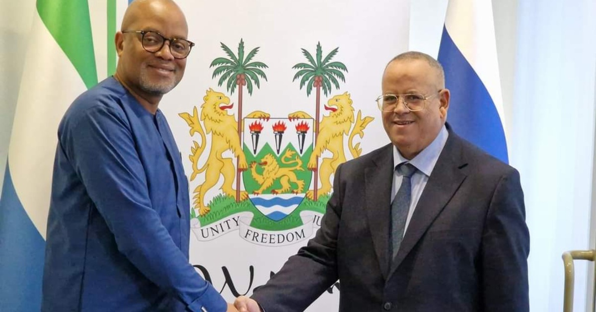Algerian Ambassador Pays Visit to Sierra Leone’s Ambassador in Russia