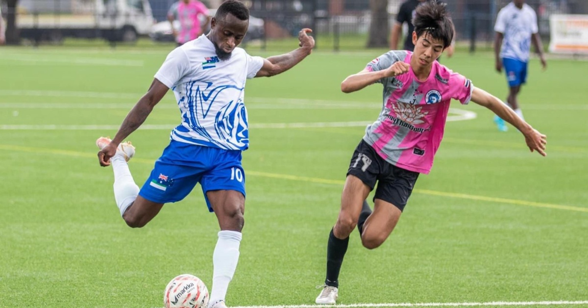 Ibrahim Kamara Issues Warning to South Sudan Ahead of 2023 Sydney-Africa Cup Of Nation Final