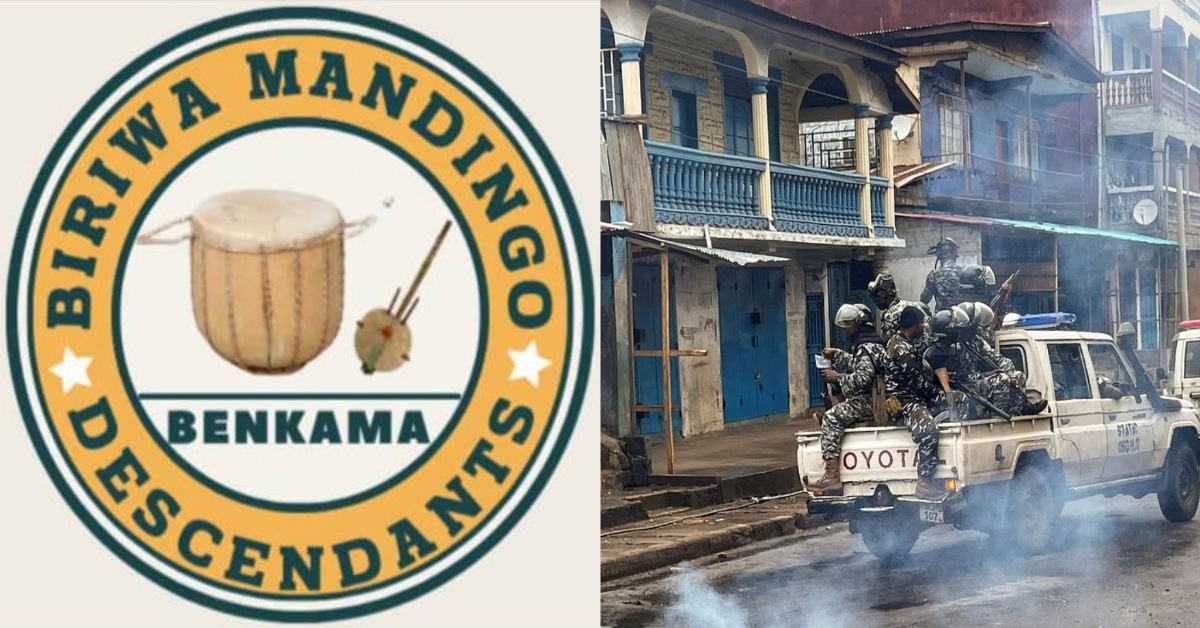 Biriwa Mandingo Descendants Union Condemns Armed Attacks Causing Serious Security Threats in Sierra Leone