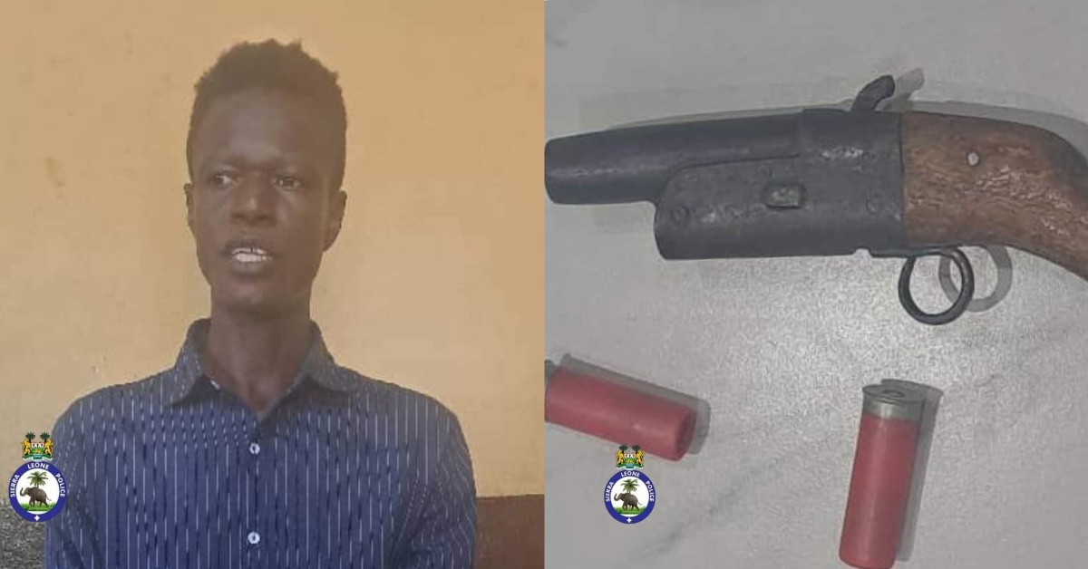 Waterloo Police Arrest Man with Locally Made Shotgun and Cartridges