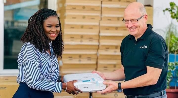UNICEF Boosts Ministry of Communication With Essential Materials 