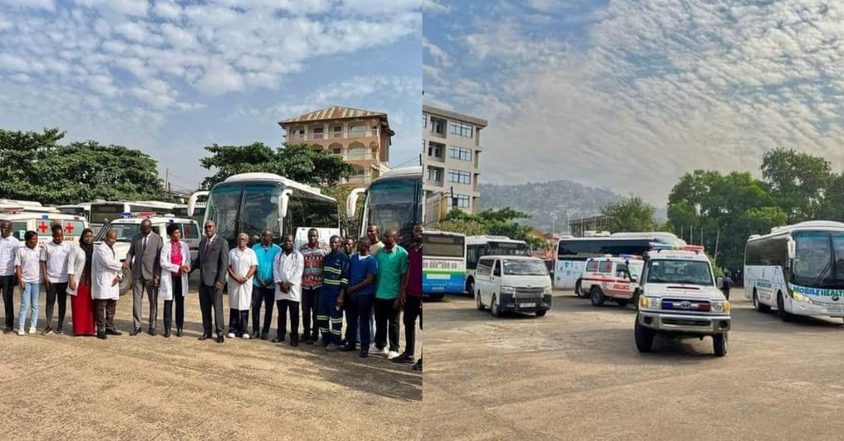 Sierra Leone Government Sends Medical Aid to Guinea After Devastating Fire Incident