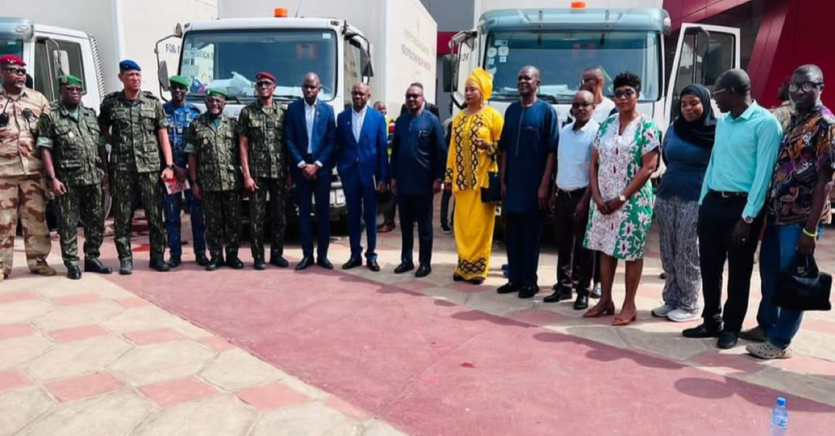 Sierra Leone Government Donates Crucial Medical Supplies for Fire Disaster Relief in Guinea