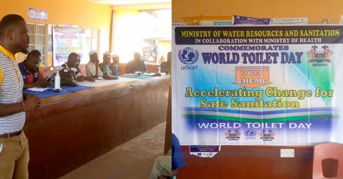 Pujehun District Celebrates World Toilet Day, Calls For Sanitation Equality