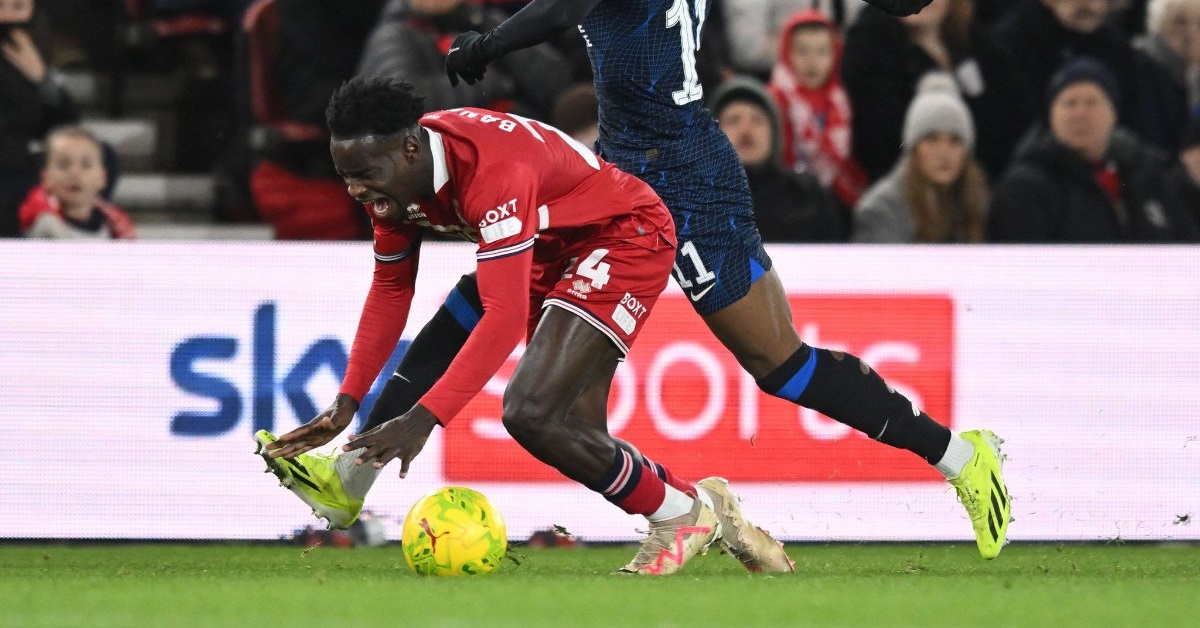Leone Stars Right Back Injured During Encounter with Chelsea