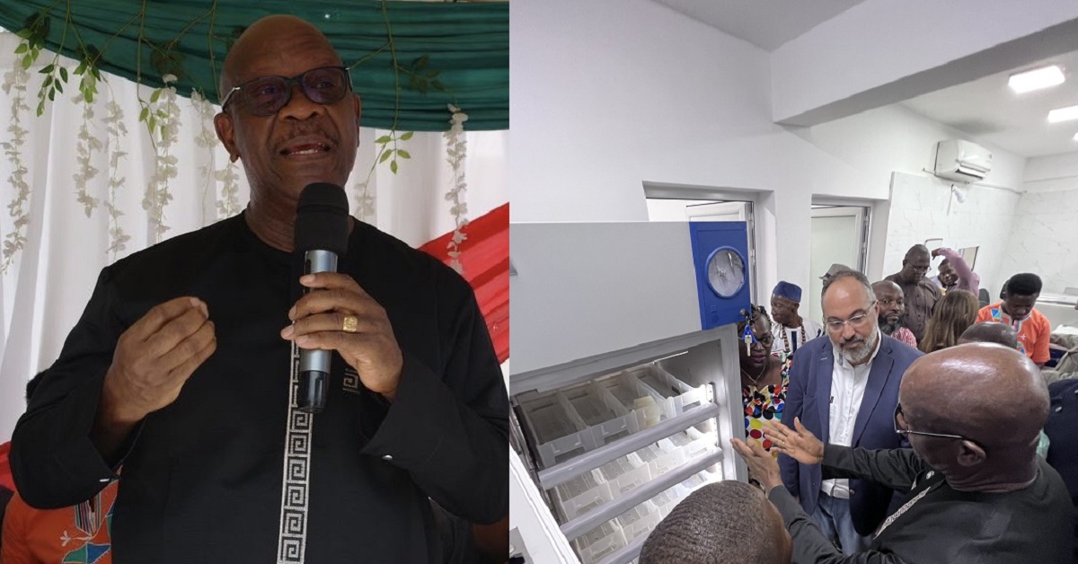 Health Minister Commissions New Ultra-modern Blood Transfusion Center in Makeni