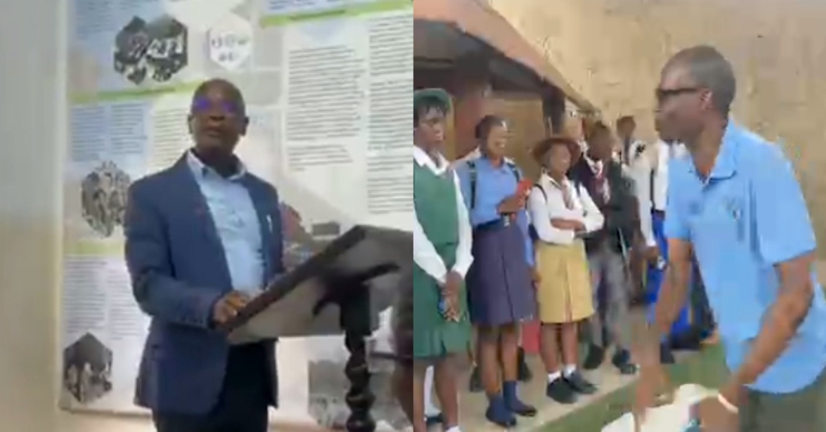 Education Minister Conrad Sackey Takes Symbolic Tour with Students at Sierra Leone Peace Museum