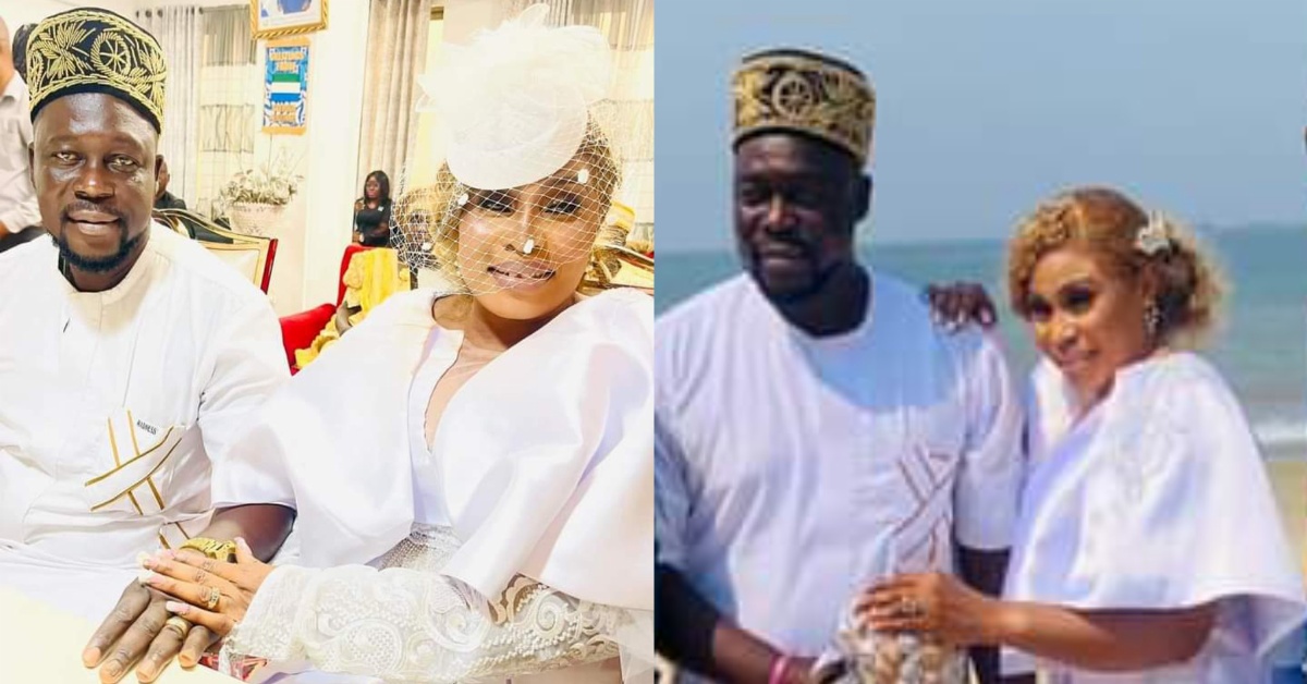 DJ Kallox Performs White Wedding Ceremony with Wife